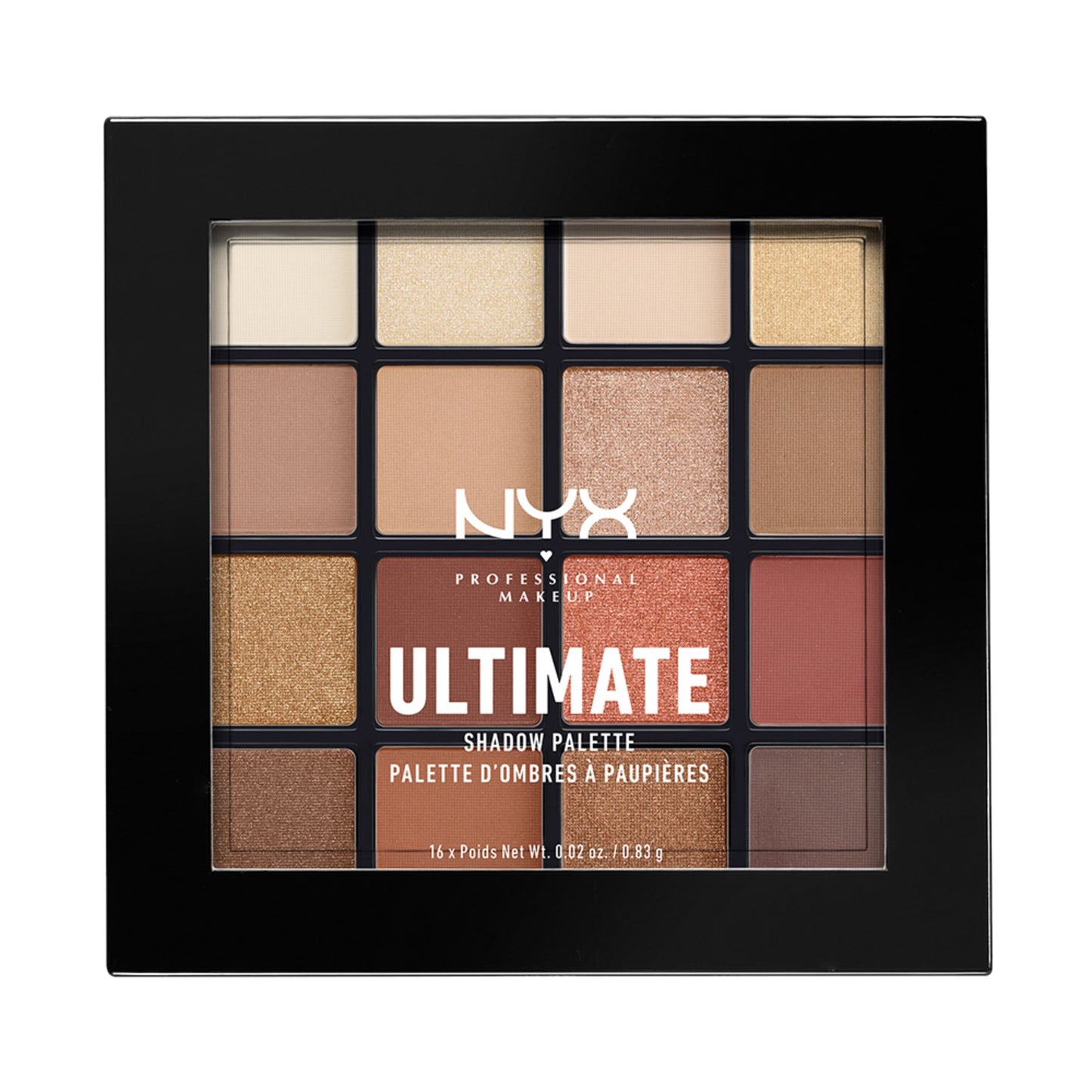 Ultimate Eye Shadow Palette, Warm Neutrals, 0.32 Oz