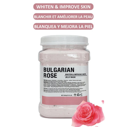 Beauty Salon DIY SPA Soft Hydro Jelly Mask Powder Whole Sale Collagen Hyaluronic Acid Rose Gold Rubber Facial Mask Skincare 650G